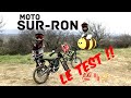 Moto SUR-RON  ESSAI COMPLET