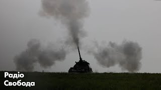 Німецькі Panzerhaubitze та польські «Краби» знищують цілі на Донбасі