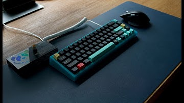 NovelKeys NK65 Entry Edition Blumen typing sound test with Glorious Holy Panda switches