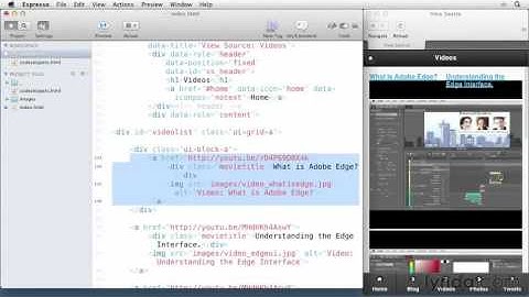 jQuery Mobile Web App Tutorial #13   Creating grids