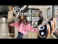 diy trendy tops// funky + pinterest inspired