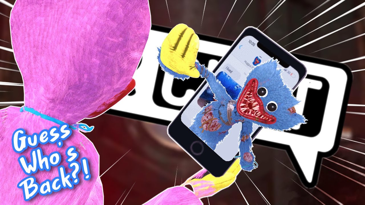 Damaged Huggy Wuggy Returns To VRChat! - VRChat Funny Moments (Poppy Playtime Chapter 4)