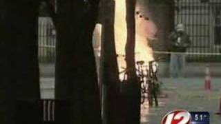 Underground electrical fire in Harvard Square