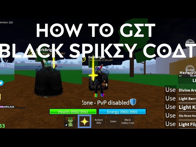 How To Get Dark Coat in Blox Fruits