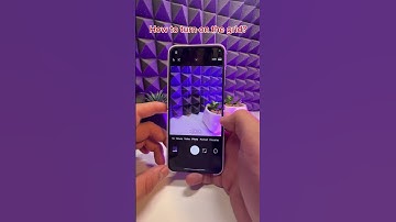 HOW TO TURN ON THE GRID ON XIAOMI MIX FLIP? #tutorial #howto #xiaomi #androidphone #fyp