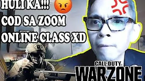 Student nahuli nag Cod-Warzone Habang Online Class (Original Video)