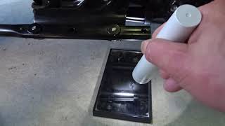 スポーツスターマフラー交換の注意点！フランジナットを落しました。