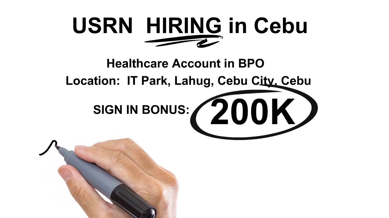 USRN jobs hiring Cebu Philippines