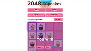 2048 Cupcakes WIN screenshot 4