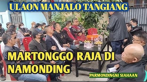 MARTONGGO RAJA DI NA MONDING