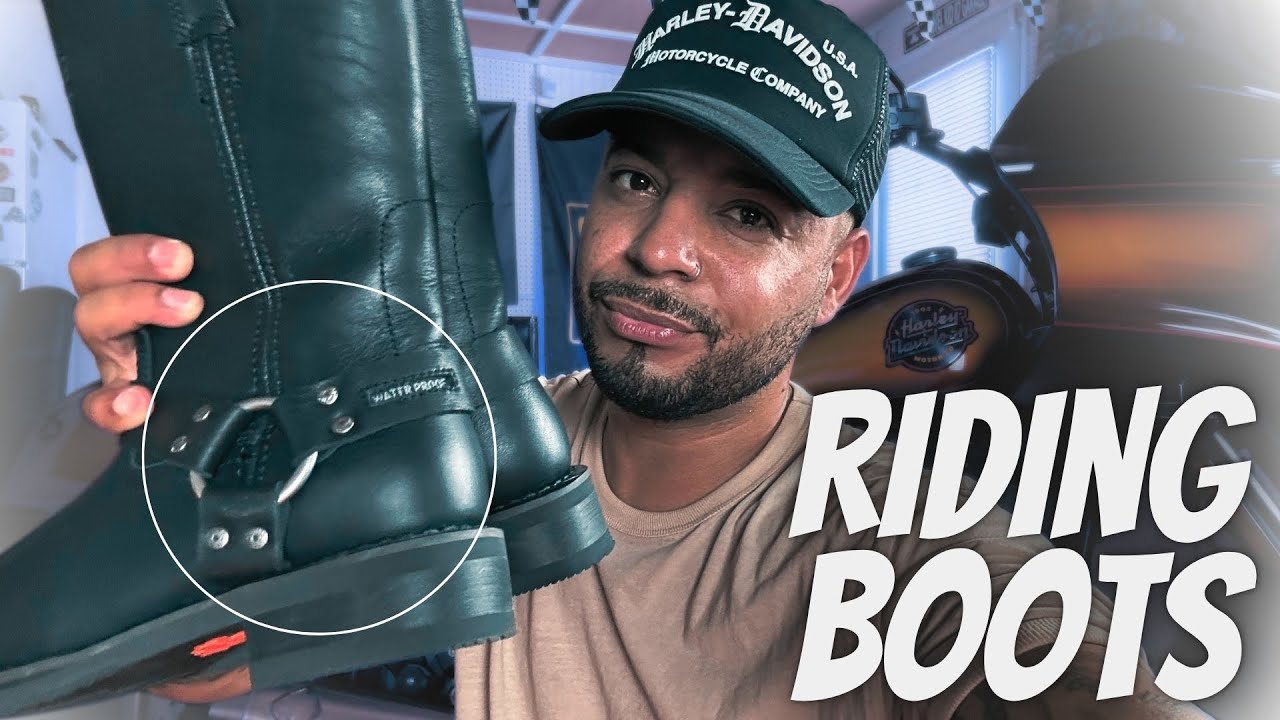 Harley Davidson riding boots