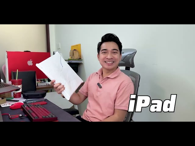 Update cái bao da mới cho chiếc iPad Pro của mình !!!