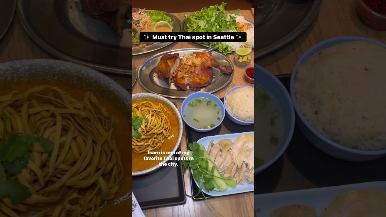 Must try Thai spot in Seattle! 📍Isarn  
