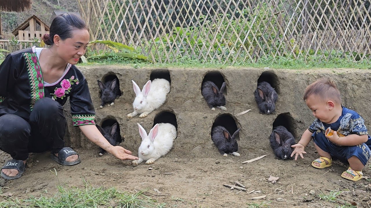 17 year old single mother carries 50kg of iron - Digs a hole to make a ...
