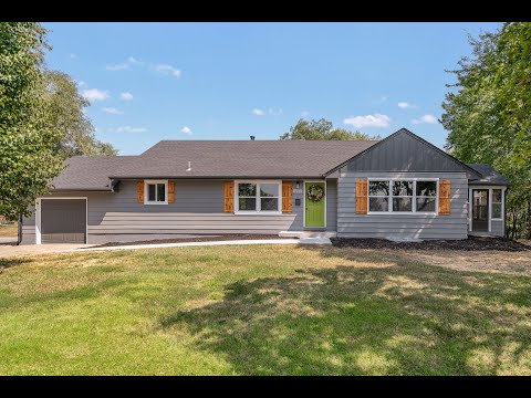 1000 S Pitt St, Olathe, KS home video tour