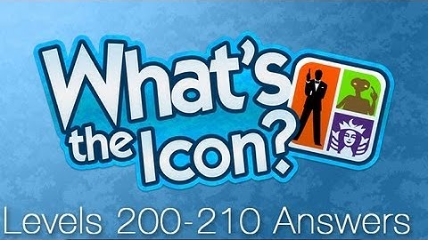Whats the Icon? 200-210 Answers