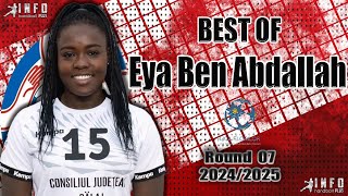 Best Of Eya Ben Abdallah #HC_Zalau #LIGA_FLORILOR_MOL #Round_07 2024_2025