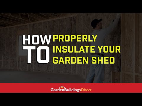 Garden Buildings Direct How To Insulate Your Shed