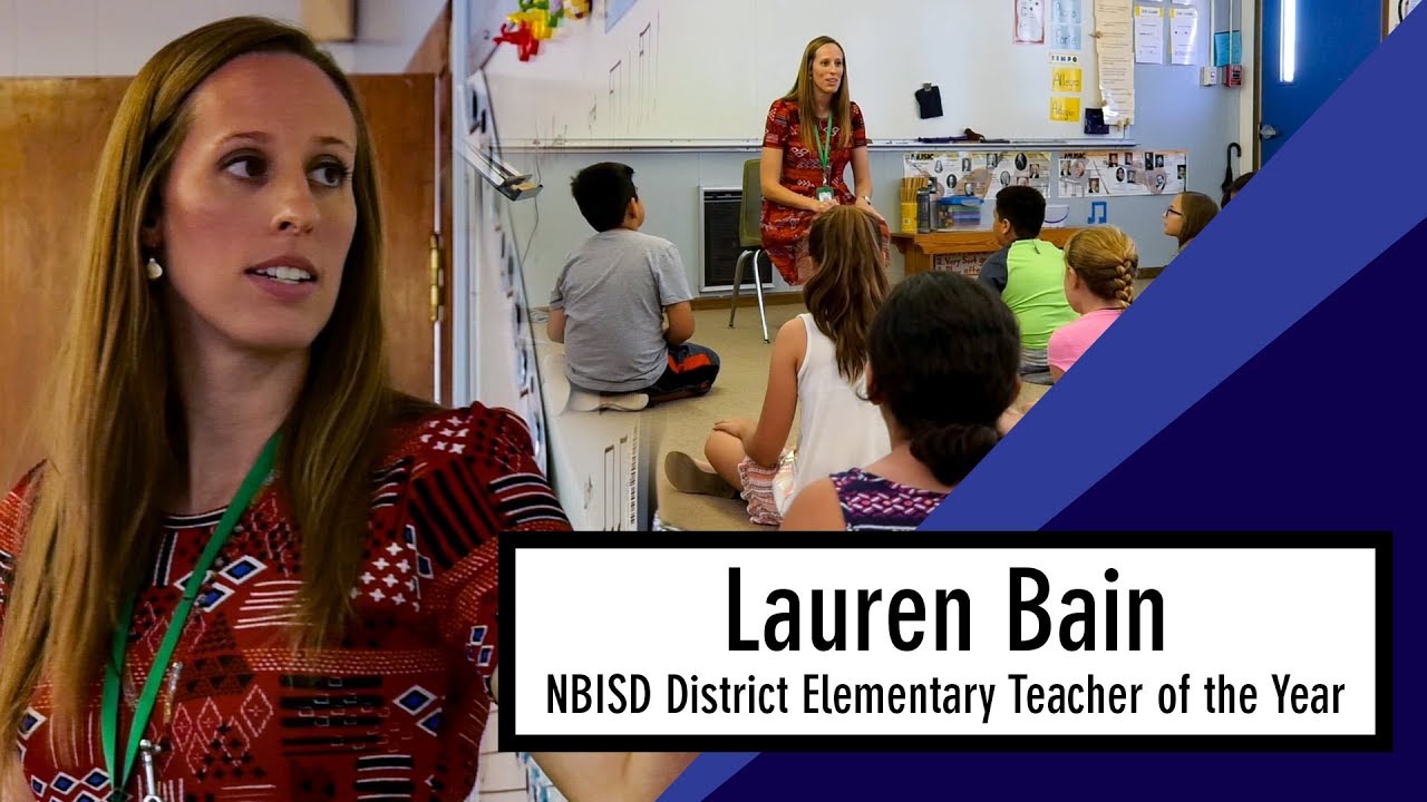 2018 NBISD District Elementary Teacher of the Year