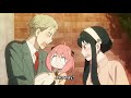 Moment yor fall in love with loid  spy x famili episode 3