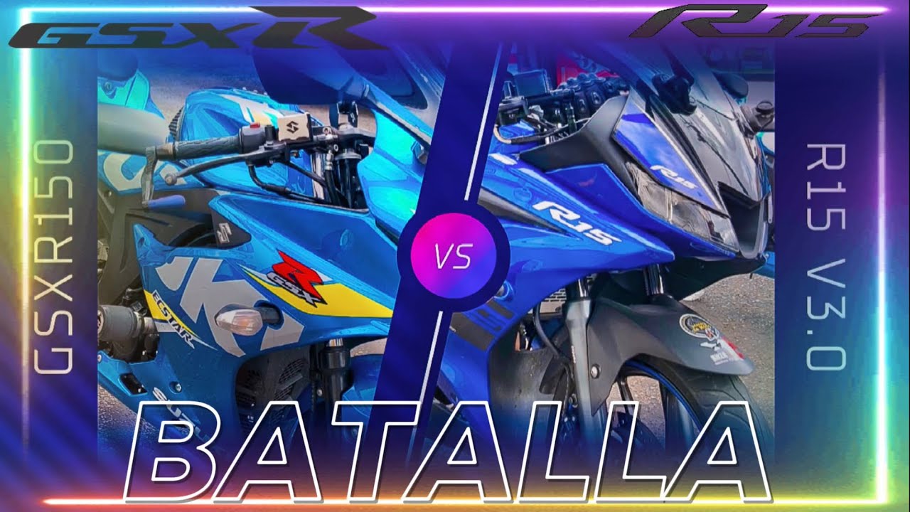 Suzuki GSXR 150 Vs Yamaha R15 V3 BATALLA DEFINITIVA No Puedo Creerlo suzuki-gsxr-150-vs-yamaha-r15-v3-batalla-definitiva-no-puedo-creerlo