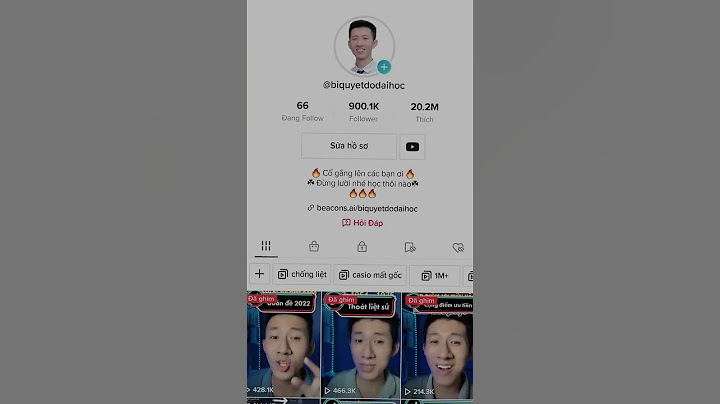 Hành trình đạt 1 Triệu Follow TikTok | Biquyetdodaihoc #shorts