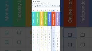 Dont Be That Teacher. Create A Colorful Checklist In Google Sheets Instead