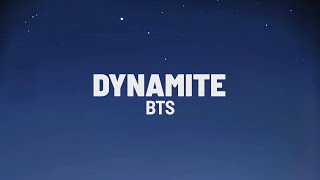 BTS - Dynamite (Lyrics)