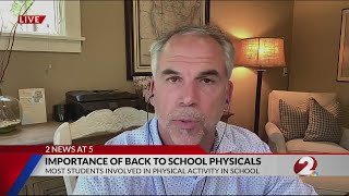 Importance of back-to-school physicals