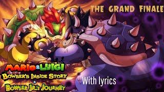 The Grand Finale With lyrics (M&L Voyage au centre de Bowser) by PataphiX