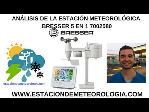 2º Análisis de la estación meteorológica wifi Bresser 5 en 1 7002580 - Una de las más vendidas