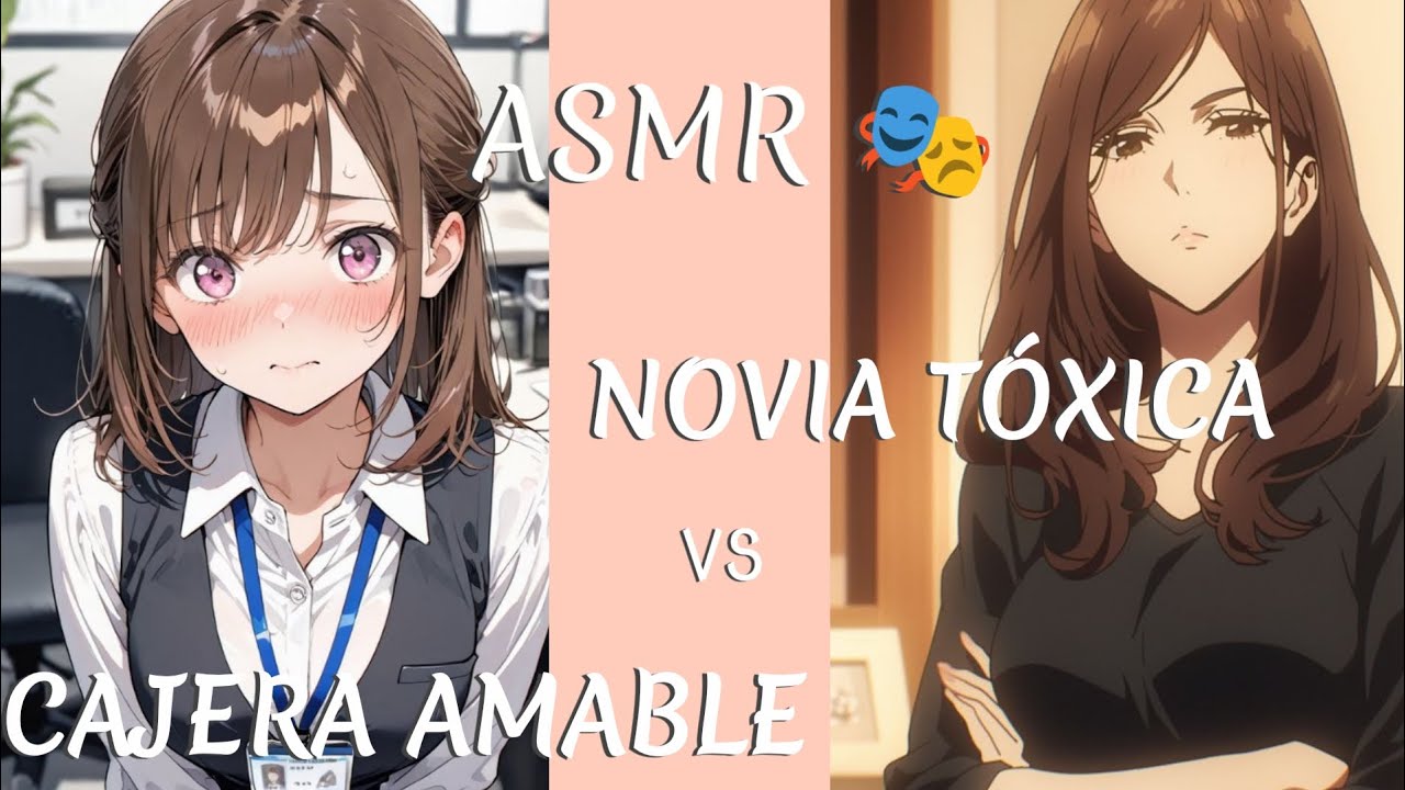 ASMR🎭 Tú novia tóxica te monta una escena en el banco