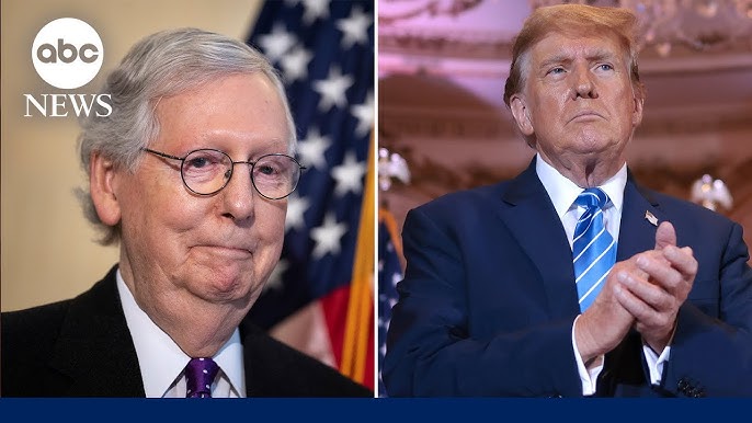 Senate Republican Leader Mitch Mcconnell Endorses Trump In 2024 Presidential Race