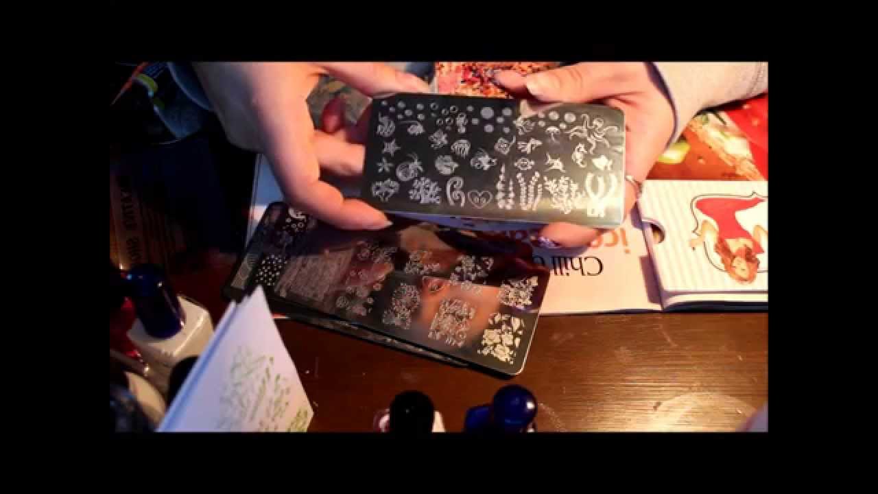 NAIL MAIL HAUL- NAIL BOWS, NAIL POLISH, STAMPING PLATES, CREATIVE SHOP STAMPER