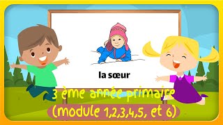 Apprendre à lire aux élèves de la 3 ème année primaire (module 1,2,3,4,5 et 6)