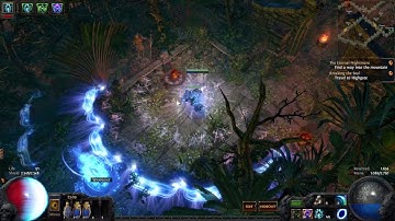 Path of Exile Freezing pulse 515% cast speed / GMP / 182% projectile speed