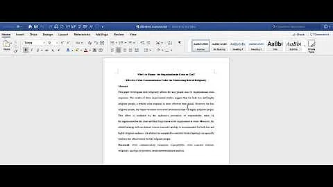 Removing repeated text in Microsoft Word