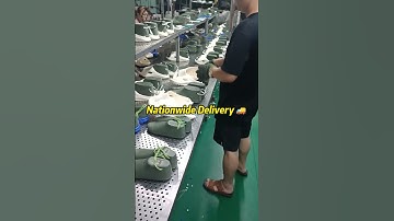 Custom slippers production line | Source factory #shorts