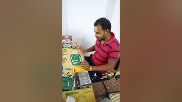 Elevator mother board THX-07 Repairing & Testing