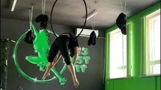 Aerial hoop (fly dance)