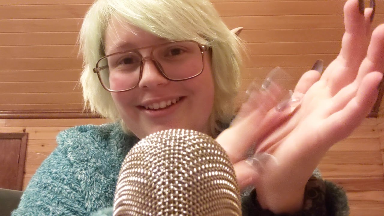 {asmr} Hand Sounds And Inaudible Whispers💛 Youtube