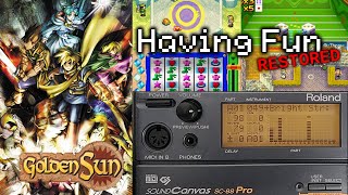 Having Fun (Restored - Roland SC-88) - Golden Sun