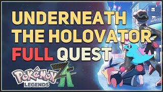 Underneath the Holovator Pokemon Legends Z-A