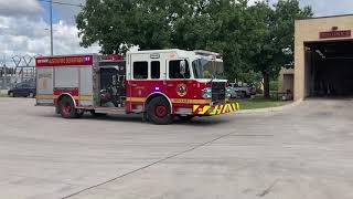 Austin Fire Department New Engine 8 Returning