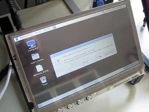 Beaglebone power button test