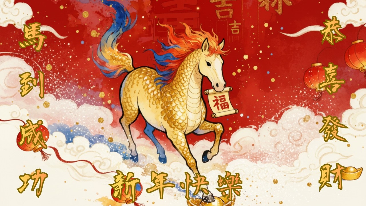 2026農曆新年音樂 馬年過年必備！3小時招財BGM｜馬到成功 鑼鼓喧天 財神到 聽完發大財生意興隆