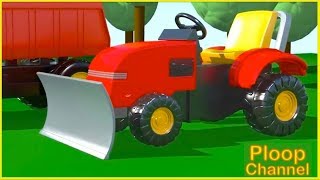 Kids 3D Construction - Building TRUCK & BULLDOZER! - Truck Cartoons Compilation to Learn to Count screenshot 4