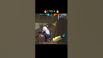 1 VS 4 WITH MASTER LOBBY 🔥 #freefire