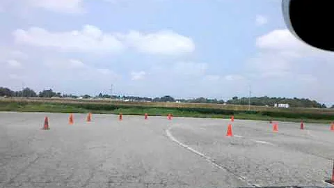Ron Conrad autocrossing 1986 Honda Civic Si at Wal...