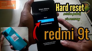 cara hard reset atau factory reset xiaomi redmi 9t